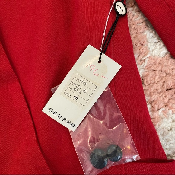 Vintage 80s Emanuel Ungaro Ter Red Blazer - Picture 10 of 15